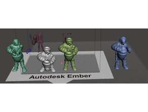 robotech masters terminator set 1 bunkered games empire rrt wargame 3d print model - Mito3D