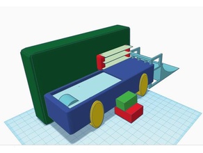 cama de niño rampa 3d impresión 3d print model - Mito3D