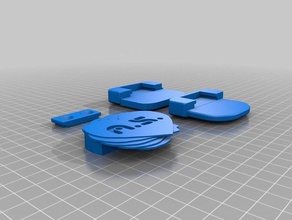 griff terrassentuer 3d stampa 3d print model - Mito3D