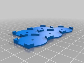il minimo movimento, vassoio 5 modelli giocattolo gioco accessori mappa 3d print model - Mito3D