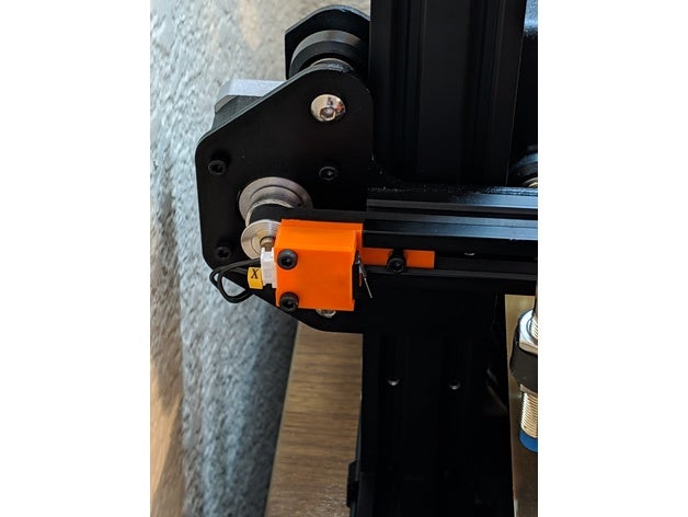 ender 3 butée réglable interrupteur de fin course 3d l'imprimante pièces ender3 3D print model - Mito3D