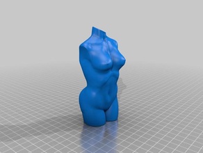 frouwe - Spielzeug Spiele busto donna q3d Datei 3d print model - Mito3D