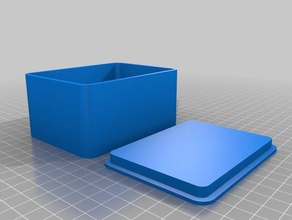 my customized generic project box template tool holders boxes 3d print model - Mito3D