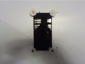 akıllı telefon tablet universal anti-hırsızlık duvara monte bracketand delme şablonu mobil iphone 7 standı montaj braketi smarphone sahibi bağlama tutucu evrensel 3d print model - Mito3D