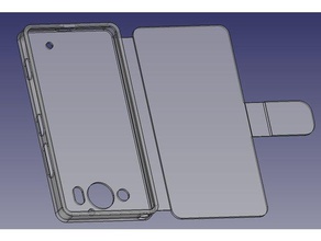 lumia950 mobil cas mobile téléphone flexible 3d print model - Mito3D