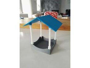 Vogel-Haus-feeder Haustiere 3d print model - Mito3D