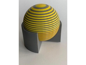 esférico vaso de caixa recipientes 3d print model - Mito3D