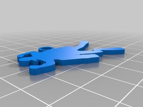 buceo de montaje lateral llaveros 3d print model - Mito3D