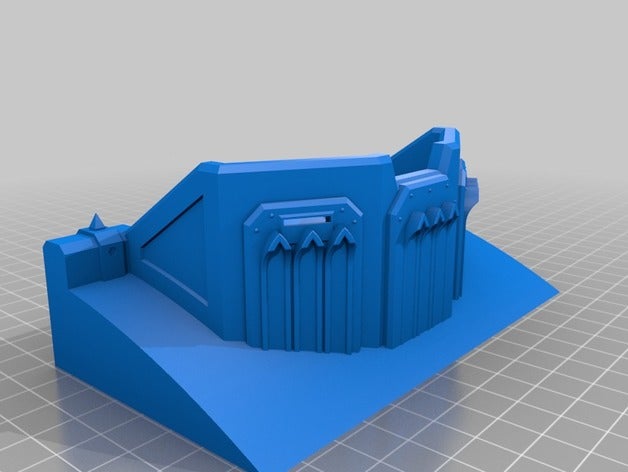 defense line command point 3d printing 40k warhammer dxsus warhammer40k wh40k 3D print model - Mito3D