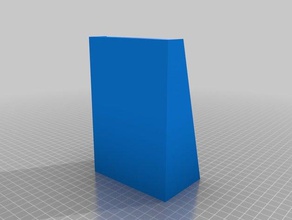 vertical lithophane frame box decor customized 3d print model - Mito3D