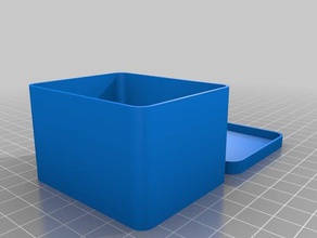 my customized simple fullybox part 2 tool holders boxes 3d print model - Mito3D