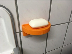 soap holder bathroom dish halter halterung kitchen seife seifenhalter seifenschale soapdish wandhalter wandhalterung 3d print model - Mito3D