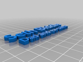 plate signs logos customized 3d print model - Mito3D