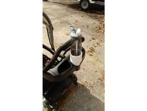 camelbak stroller cup holder adapter Haushalt versorgt 3d print model - Mito3D