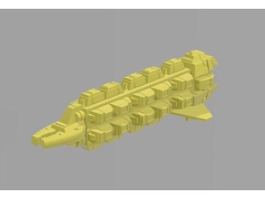 cardassianischen Frachter groumall Brettspiel-Stück - Spielzeug Zubehör der Miniatur star trek 3d print model - Mito3D