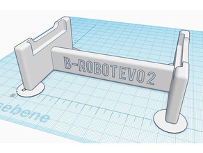 b-robot stand la robotique arduino l'équilibrage halter roboter staender 3d print model - Mito3D