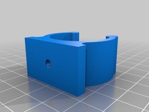 holder clip bracket 4 parts customized 3d print model - Mito3D