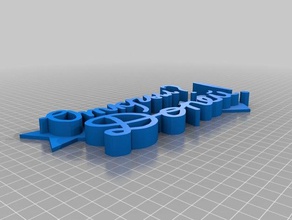 Rus parti tabela dekor 3d print model - Mito3D