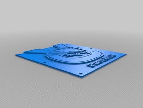 baseball logo 3d printing 3d print model - Mito3D