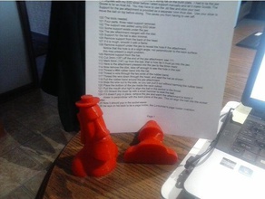 moai page support outils 3d print model - Mito3D