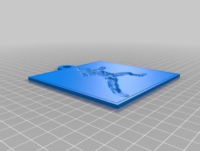 ultraman 1 2 d a arte personalizado 3d print model - Mito3D