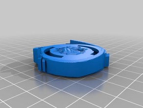 beyblade de ruptura da camada unicórnio 3d impressão 3d print model - Mito3D