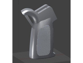 ar grip other accessory ar15 magpul moe pistol 3d print model - Mito3D