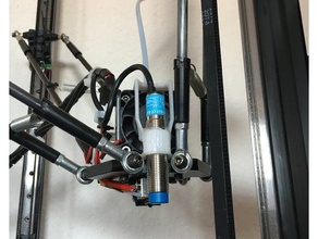 anycubic kossel plus probe mount 3d printer parts 3d print model - Mito3D