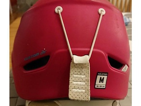 salomon aura de esqui capacete volta gancho esporte ao ar livre 3d print model - Mito3D