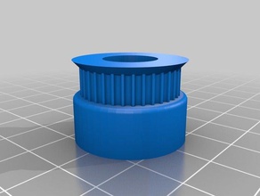 meu personalizados paramétrico polia muitos perfis de dente 3d a impressora partes 3d print model - Mito3D