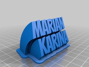 marian david office customized 3d print model - Mito3D