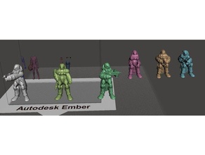 robotech masters terminator set2a games empire rrt wargame 3d print model - Mito3D