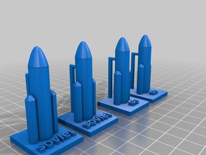 avery updated spaceship 3d printing 3d print model - Mito3D