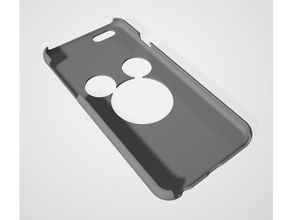 copertina topolino iphone 66 mobile 3d print model - Mito3D