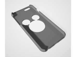 cubierta topolino iphone 66s móvil 3d print model - Mito3D