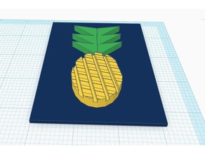 pineapple 3d printing fruit storm lake tasty 3d print model - Mito3D