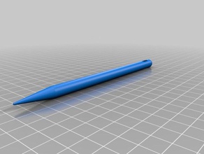 hilo de la aguja moda accesorio zurcir funcional tejido punto gran tamaño costura herramientas 3d print model - Mito3D
