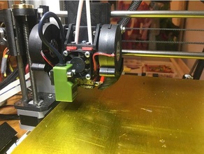 prusa mk2 e3d chimeracyclops monte fresco de la impresora partes quimera conducto del ventilador i3 3d print model - Mito3D