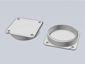 anycubic foton fan silmek kapak 3d yazıcı parçaları 3d print model - Mito3D