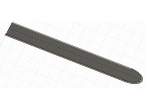 mulan espada de la vaina props disney 3d print model - Mito3D