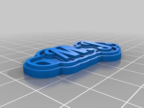chaveiro ch&aacute beb&ecirc tah&iacutez Schlüsselanhänger angepasst 3d print model - Mito3D