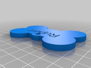 rupert animais de estimação personalizado 3d print model - Mito3D