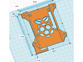 pistak 3d la impresión raspberry pi 3 cluster caso 3d print model - Mito3D
