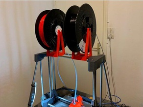 support de bobine dagoma discoeasy 200 filaments glace 3d l'imprimante pièces 3d print model - Mito3D