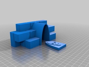 pyramid entrance 3d printing 3d print model - Mito3D