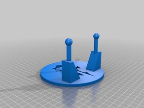 frostmourne wall mount props 3d print model - Mito3D