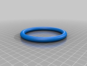 meine angepasste parametrische o-ring-torus diy 3d print model - Mito3D