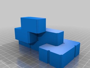 Pyramiden-Außenwand-Ecke rechts 3d drucken 3d print model - Mito3D