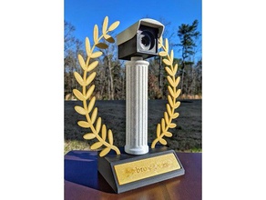 surveillance camera trophy other award prop 3d print model - Mito3D