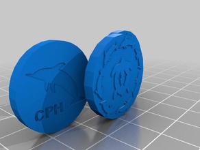 dauphin de tortue 3 pièces ensemble 3d l'impression 3d print model - Mito3D